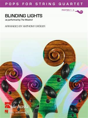 The Weeknd: Blinding Lights: (Arr. Anthony Gröger): Streichquartett