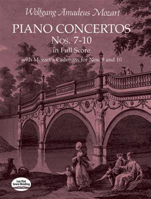 Wolfgang Amadeus Mozart: Piano Concertos Nos. 7-10 In Full Score: Orchester mit Solo
