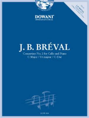 Jean-Baptiste Breval: Concertino No. 2 for Cello and Piano in C Major: Cello mit Begleitung