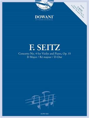Roland F. Seitz: Concerto No. 4 for Violin and Piano, Op. 15: Violine Solo