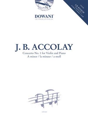 Jean-Baptiste Accolay: Concerto No. 1 for Violin and Piano in A-Minor: Violine mit Begleitung