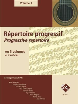 Répertoire progressif pour la guitare, vol. 1: Gitarre Solo