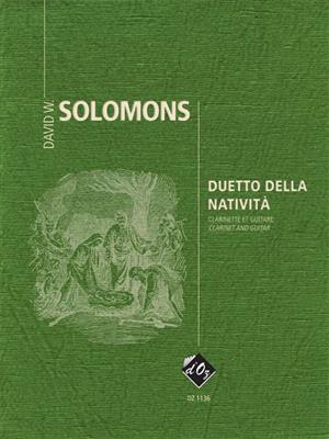 David Solomons: Duetto della Natività: Klarinette mit Begleitung