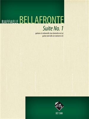 Raffaele Bellafronte: Suite No. 1: Cello mit Begleitung