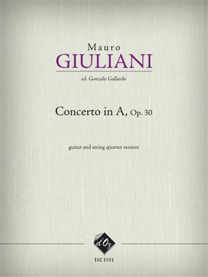 Mauro Giuliani: Concerto in A, opus 30: Orchester mit Solo