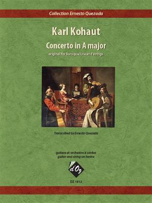 Karl Kohaut: Concerto in A major: Orchester mit Solo