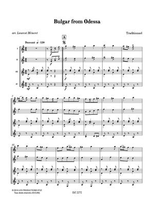Laurent Méneret: 2 mélodies Klezmer: Gitarre Trio / Quartett