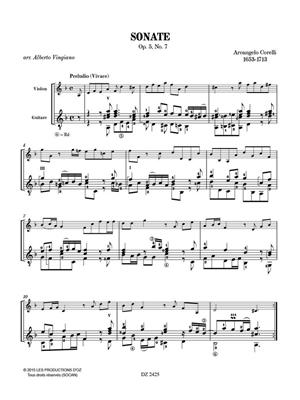 Arcangelo Corelli: Sonate, Op. 5, No. 7: Violine mit Begleitung