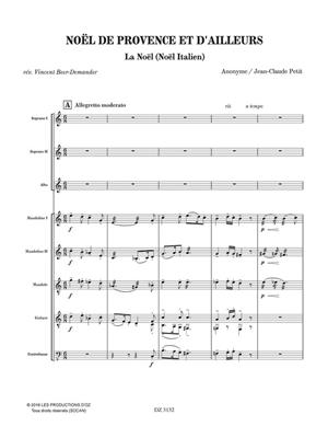 Jean-Claude Petit: La Noël: Gemischter Chor mit Ensemble