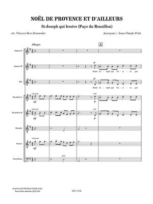 Jean-Claude Petit: St-Joseph Qui Lessive: Gemischter Chor mit Ensemble