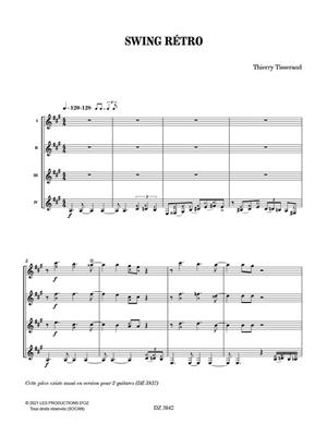Thierry Tisserand: Swing Retro: Gitarre Trio / Quartett