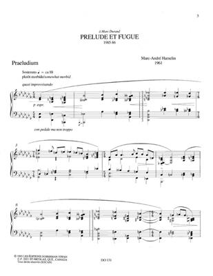Marc-André Hamelin: Prélude et fugue: Klavier Solo