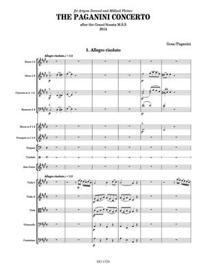Stephen Goss: The Paganini Concerto: Orchester