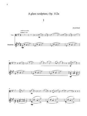 David Braid: Six Improbable Airs For Viola And Mandolin: Mandoline