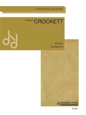 Donald Crockett: Winter Variations: Gitarre Solo
