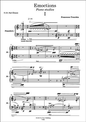 Francesco Trocchia: Emoctions, Prepared Piano Studies: Klavier Solo