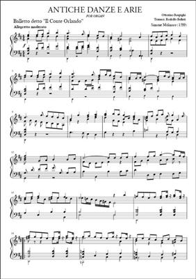 Ottorino Respighi: Antiche Danze e Ari: Orgel