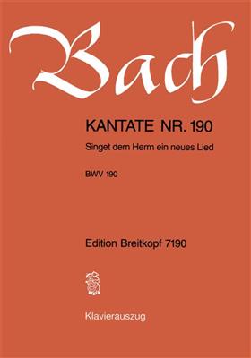 Johann Sebastian Bach: Kantate 190 Singet Dem Herrn: Gesang Solo