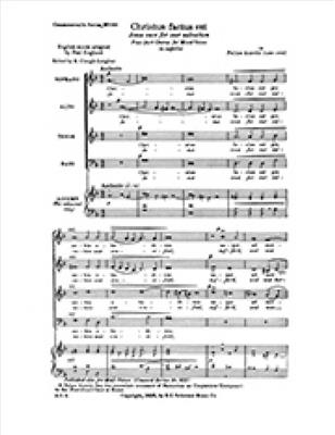 Felice Anerio: Christus Factus Est: (Arr. Henry Clough-Leighter): Gemischter Chor mit Begleitung