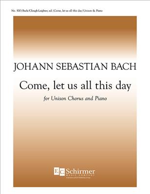 Johann Sebastian Bach: Schemelli Gasangbuch: Gemischter Chor mit Klavier/Orgel