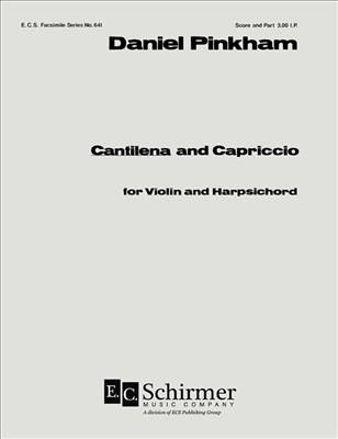 Daniel Pinkham: Cantilena and Capriccio: Violine mit Begleitung