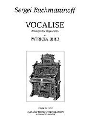 Sergei Rachmaninov: Vocalise: Orgel