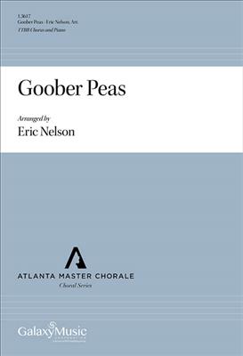 Eric Nelson: Goober Peas: Männerchor mit Klavier/Orgel
