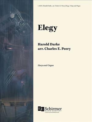 Harold Darke: Elegy: (Arr. Charles E. Peery): Harfe mit Begleitung