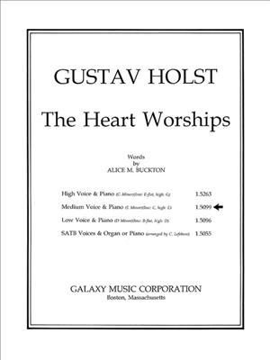 Gustav Holst: The Heart Worships: Gesang mit Klavier