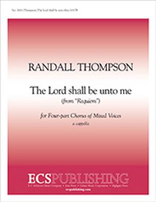 Randall Thompson: Requiem: Gemischter Chor mit Begleitung