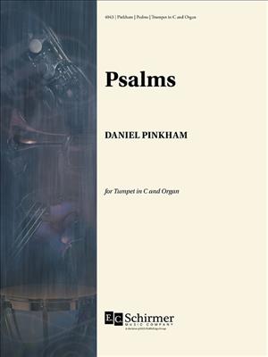 Daniel Pinkham: Psalms for Trumpet and Organ: Trompete mit Begleitung