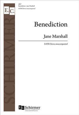 Jane Marshall: Benediction: Gemischter Chor mit Begleitung