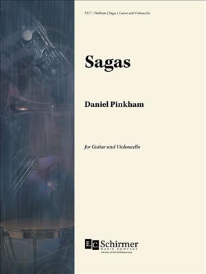 Daniel Pinkham: Sagas: Gitarre mit Begleitung