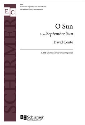 David Conte: O Sun: Gemischter Chor mit Begleitung