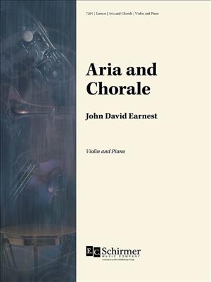 John David Earnest: Aria and Chorale: Violine mit Begleitung
