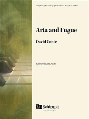 David Conte: Aria and Fugue: Cello mit Begleitung
