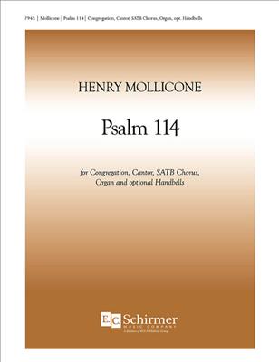 Henry Mollicone: Psalm 114: Gemischter Chor mit Klavier/Orgel