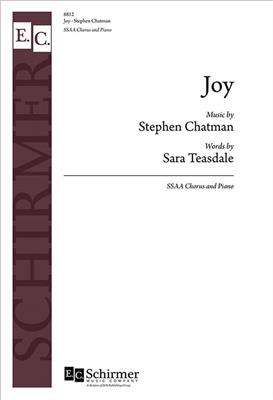 Stephen Chatman: Joy: Frauenchor mit Klavier/Orgel