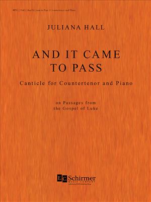 Juliana Hall: And It Came to Pass: Gesang mit Klavier