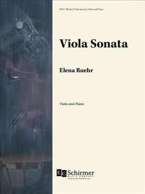Elena Ruehr: Viola Sonata: Viola Solo