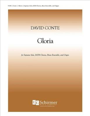 David Conte: Gloria (Choral Score): Gemischter Chor mit Ensemble