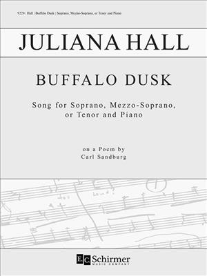 Juliana Hall: Buffalo Dusk: Gesang mit Klavier