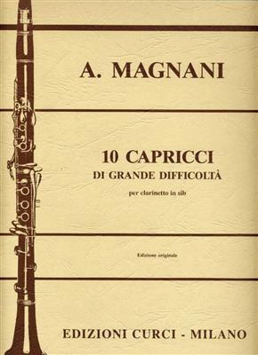 Aurelio Magnani: 10 Capricci Clarinetto: Klarinette Solo