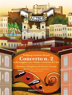 Wolfgang Amadeus Mozart: Concerto n. 2 in Re maggiore per violino: Violine mit Begleitung