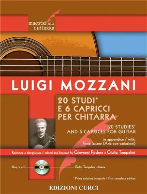 Luigi Mozzani: 20 Studi e 6 Capricci per chitarra: Gitarre Solo