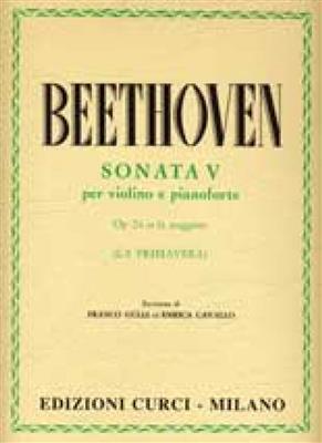 Ludwig van Beethoven: Sonata No. 5 Op. 24 For Violin and Piano: Violine mit Begleitung