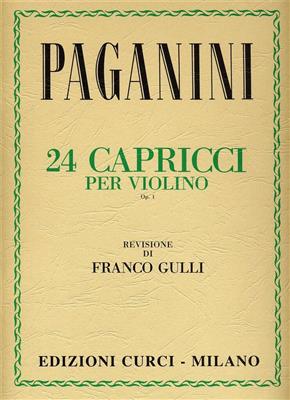 Niccolò Paganini: Capricci (24) (Gulli): Violine Solo