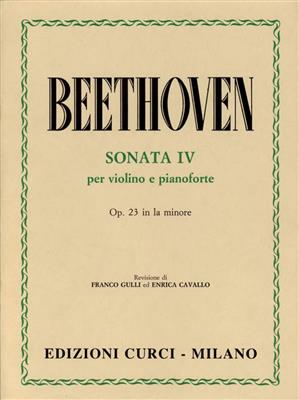 Ludwig van Beethoven: Sonata IV op. 23 n. 4 La minore: Violine mit Begleitung
