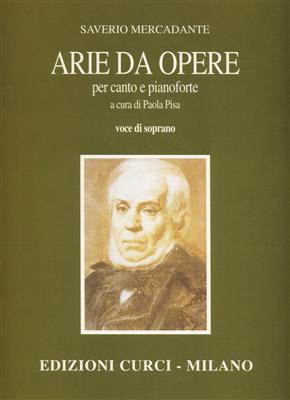 Saverio Mercadante: Arie da opere voce di Soprano: Gesang mit Klavier