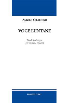Angelo Gilardino: Voce Luntane: Violine mit Begleitung